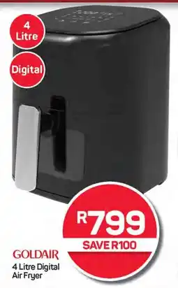 Pick n Pay Hypermarket GOLDAIR 4 Litre Digital Air Fryer offer