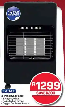 Pick n Pay Hypermarket CADAC 3-Panel Gas Heater offer
