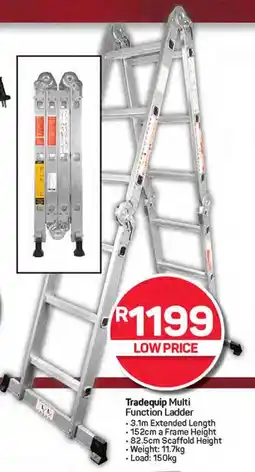 Pick n Pay Hypermarket Tradequip Multi Function Ladder offer