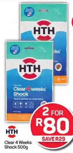 Pick n Pay Hypermarket HTH Clear 4 weeks Shock 500g offer