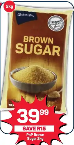 Pick n Pay PnP Brown Sugar 2kg offer