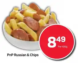 Pick n Pay PnP Russian & Chips offer