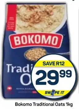 Pick n Pay Bokomo Traditional Oats 1kg offer