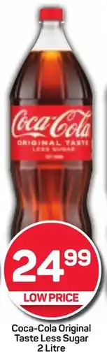 Pick n Pay Coca-Cola Original Taste Less Sugar 2 Litre offer