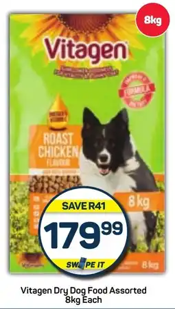 Pick n Pay Vitagen Dry Dog Food Assorted 8kg Each offer