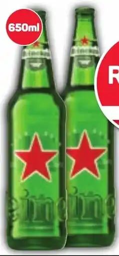 Pick n Pay Heineken Lager 650ml (Including Deposit offer