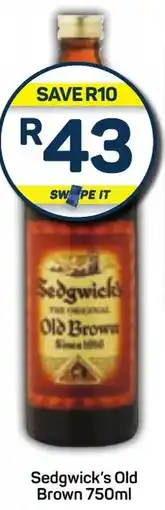 Pick n Pay Sedgwick's Old Brown 750ml offer