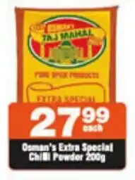 Osman's Extra Special Chili Powder 200g