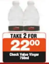 Check Star Check Value Vingar 750ml offer