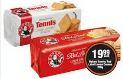 Check Star Bakers Tennis/Red Label Lemon Creams 200g offer