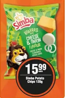 Simba Potato Chips 120g