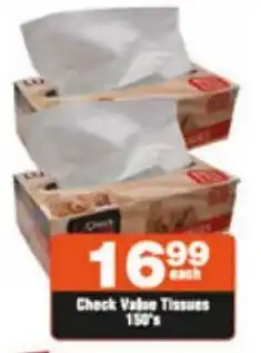 Check Star Check Value Tissues offer