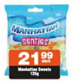 Check Star Manhattan Sweets 125g offer
