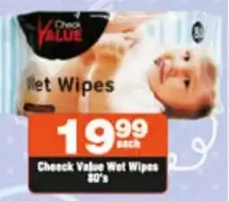 Check Star Check Value Wet Wipes offer