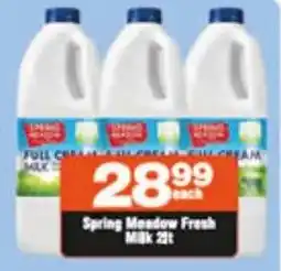 Check Star Spring Meadow Fresh Milk offer