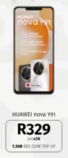 Vodacom HUAWEI nova Y91 offer