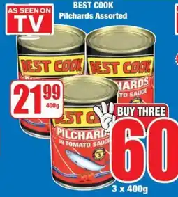 Boxer BEST COOK Pilchards Assorted offer