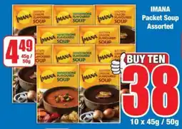 Boxer IMANA Packet Soup Assorted offer