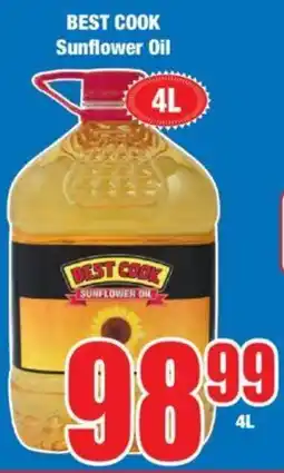 Boxer BEST COOK Sunflower Oil offer