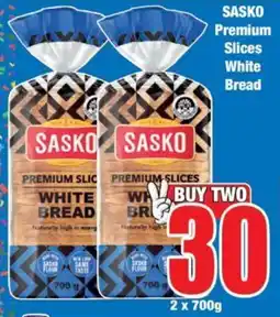 Boxer SASKO Premium Slices White Bread offer