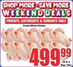 Boxer Frozen Whole Chicken offer