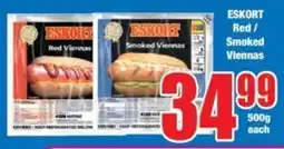 Boxer ESKORT Red/ Smoked Viennas offer