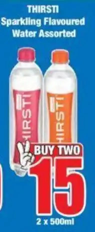 Boxer THIRSTI Sparkling Flavoured Water Assorted offer