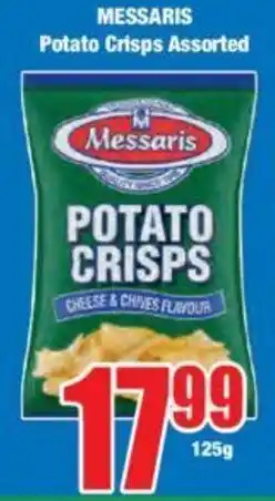 Boxer MESSARIS Potato Crisps Assorted offer