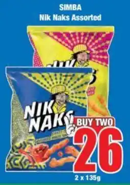 Boxer SIMBA Nik Naks Assorted offer