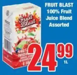 Boxer FRUIT BLAST 100% Fruit Juice Blend Assorted offer