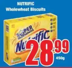 Boxer NUTRIFIC Wholewheat Biscuits offer