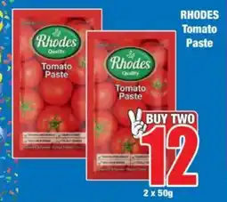 Boxer RHODES Tomato Paste offer
