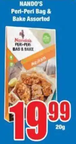 Boxer NANDO'S Peri-Peri Bag & Bake Assorted offer