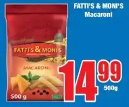 Boxer FATTI'S & MONI'S Macaroni offer