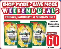 Boxer SUNLIGHT Dishwashing Liquid Refill offer
