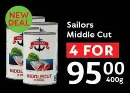 Oxford Freshmarket Sailors Middle Cut offer