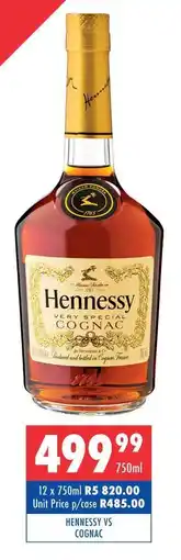 Ultra Liquors HENNESSY VS COGNAC offer