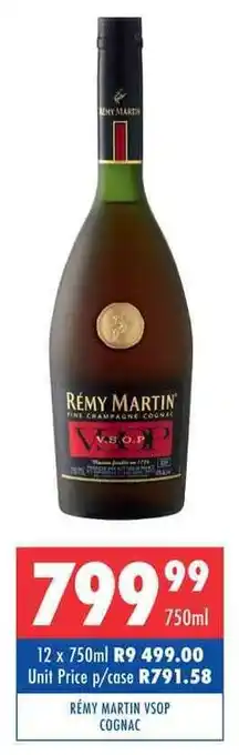 Ultra Liquors RÉMY MARTIN VSOP COGNAC offer