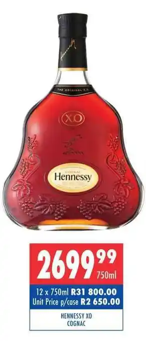 Ultra Liquors HENNESSY XO COGNAC offer