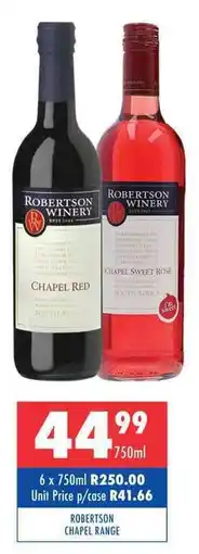 ROBERTSON CHAPEL RANGE