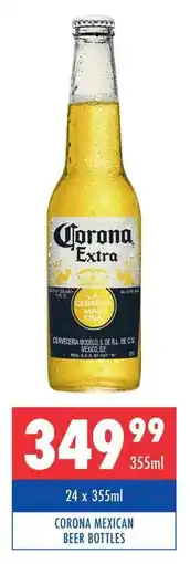 Ultra Liquors CORONA MEXICAN BEER BOTTLES offer