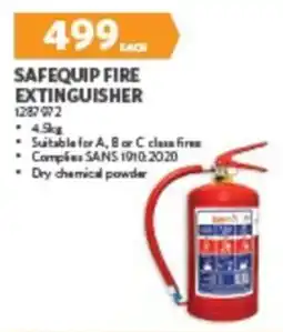 SAFEQUIP FIRE EXTINGUISHER