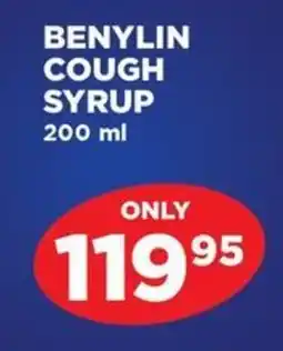 Link Pharmacy BENYLIN COUGH SYRUP 200 ml offer