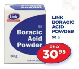 Link Pharmacy LINK BORACIC ACID POWDER offer