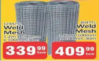 KitKat Cash and Carry Weld Mesh 1.2m x 100mm x 100mm 30m offer