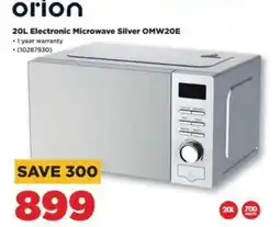 HiFi Corp 20L Electronic Microwave Silver OMW20E offer