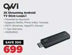 HiFi Corp 2K Streaming Android TV Stick-LeapL1 offer