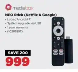 NEO Stick (Netflix & Google)