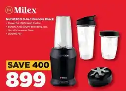 HiFi Corp Milex Nutri1200 8-In-1 Blender Black offer