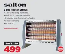 HiFi Corp 3 Bar Heater SHH25 offer